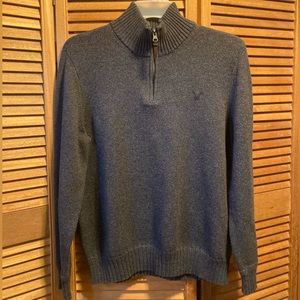 American Eagle Outfitters Grey Mock Turtleneck Sweater